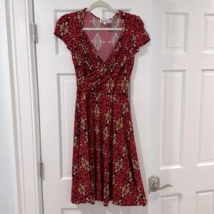Leota Size Small Floral Dresss